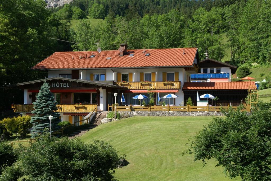 Hotel Cafe Hochstadt Bad Hindelang Buitenkant foto