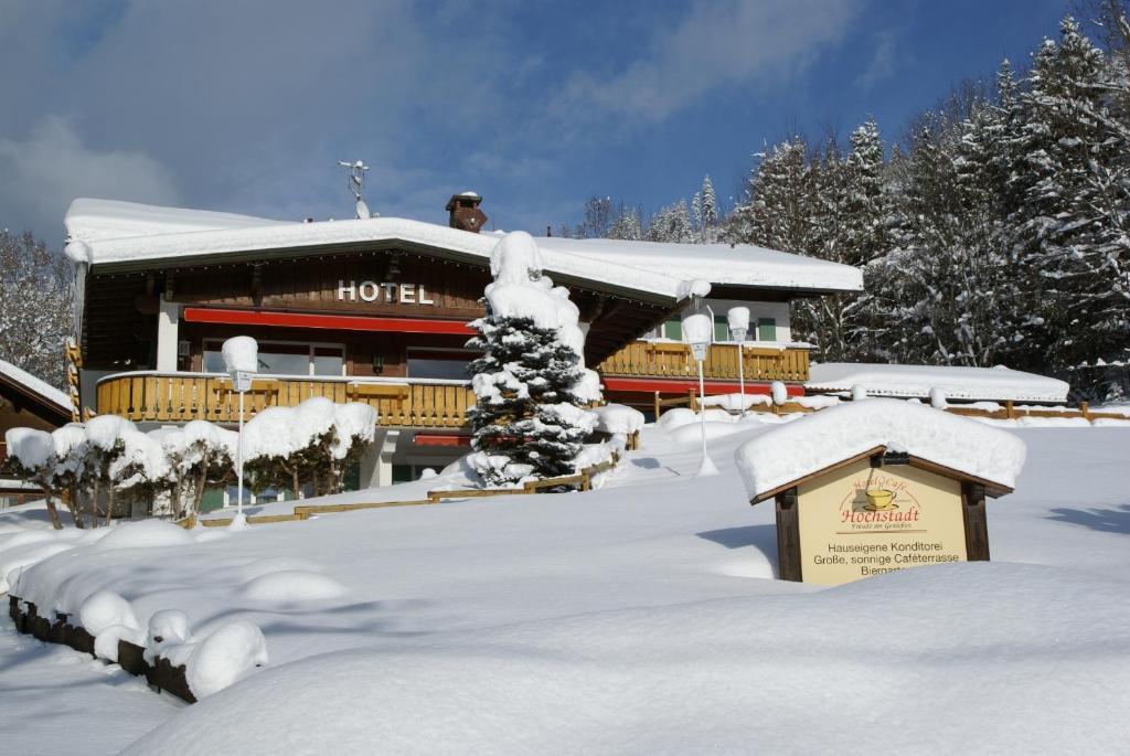 Hotel Cafe Hochstadt Bad Hindelang Buitenkant foto